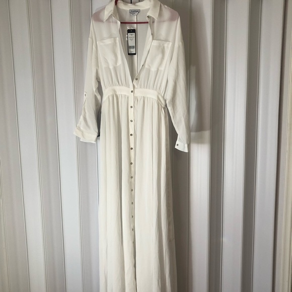 HP π Gorgeous Sheer Maxi Dress - Picture 5 of 12